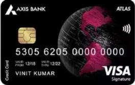 Axis Bank Atlas Credit Card