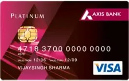 Axis Bank Platinum Credit Card