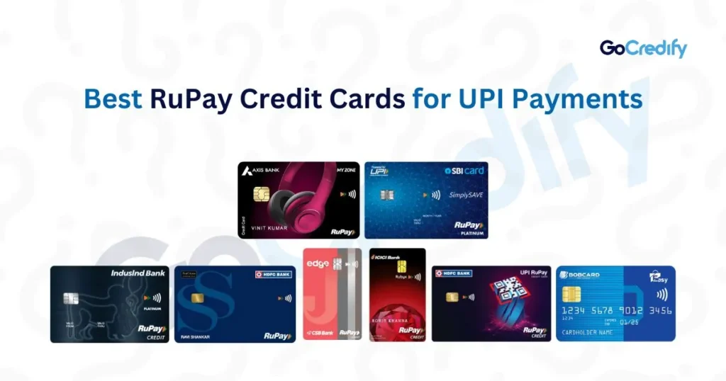 Best RuPay Credit Cards for UPI Payments