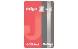 Edge CSB Bank RuPay Credit Card