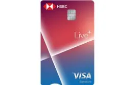 HSBC Live+ Credit Card Cashback on Groceries