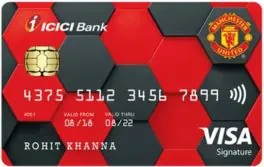 ICICI Bank Manchester United Signature Credit Card