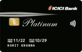 ICICI Bank Platinum Credit Card