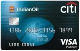 IndianOil Citi Platinum Credit Card