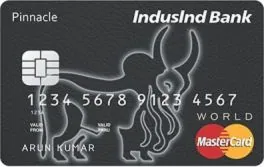 IndusInd Bank Pinnacle World Credit Card